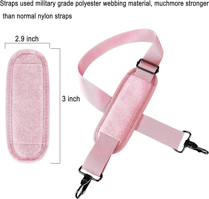 Askuko Shoulder Strap, 56 Inch Universal Adjustable Shoulder Belt Replacement