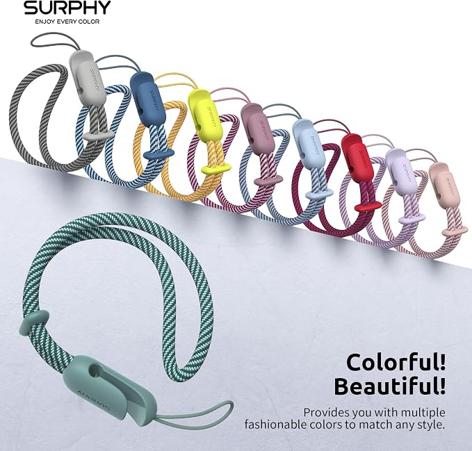 SURPHY 2 Pack Phone Lanyard for Cellphone Case, Phone Wrist Strap for Case