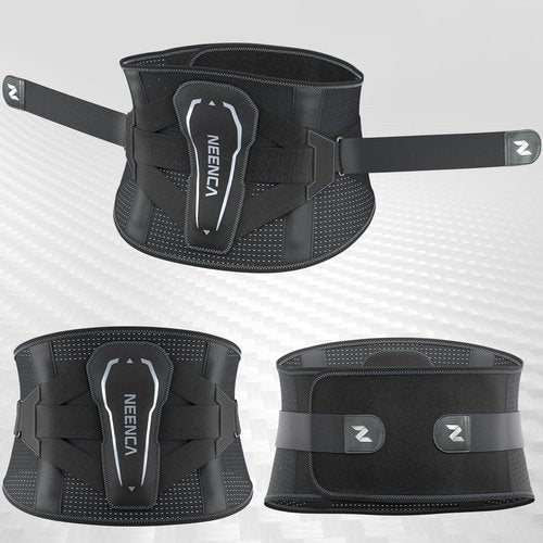 NEENCA Back Brace for Lower Back Pain with Bionic Support System, Adjustable Lumbar Support Belt for Women & Men with Lumbar Support 3D Pad, Breathable Mesh for Herniated Disc, Sciatica, Scoliosis...