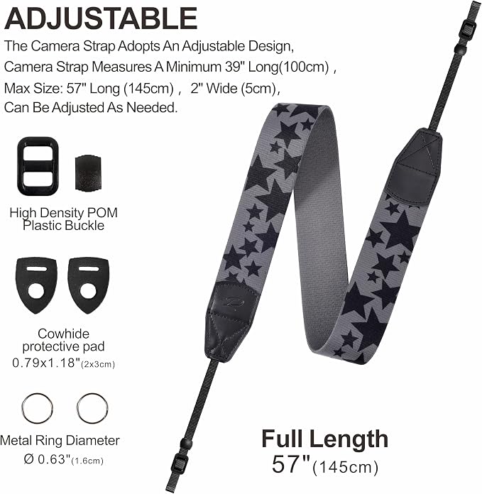 Padwa Lifestyle Pentagram Camera Strap