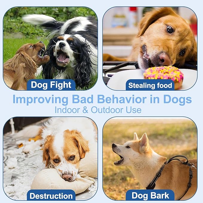 Dog Corrector Spray 70ml 4 Pack Pet Trainer Spray, Corrector Spray for Dog to Stops Barking, Jumping Up, Food Stealing, Dog Fights, Avoidance, Unwanted Dog Behaviour