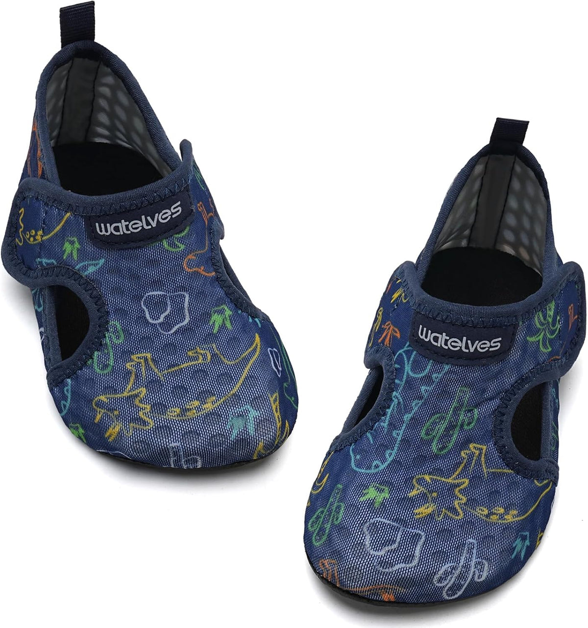 WateLves Kids Water Shoes - Non-Slip Quick Dry Aqua Socks for Toddlers | Ideal for Beach & Swim