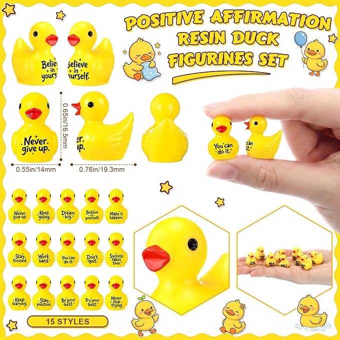 Skylety 30 Pcs Mini Resin Stars Back to School Office Gifts