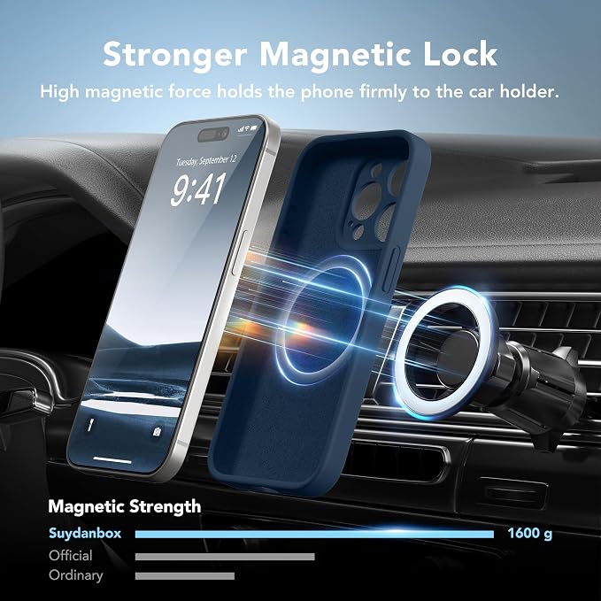 Magnetic for iPhone 14 Pro Max Case, Compatible