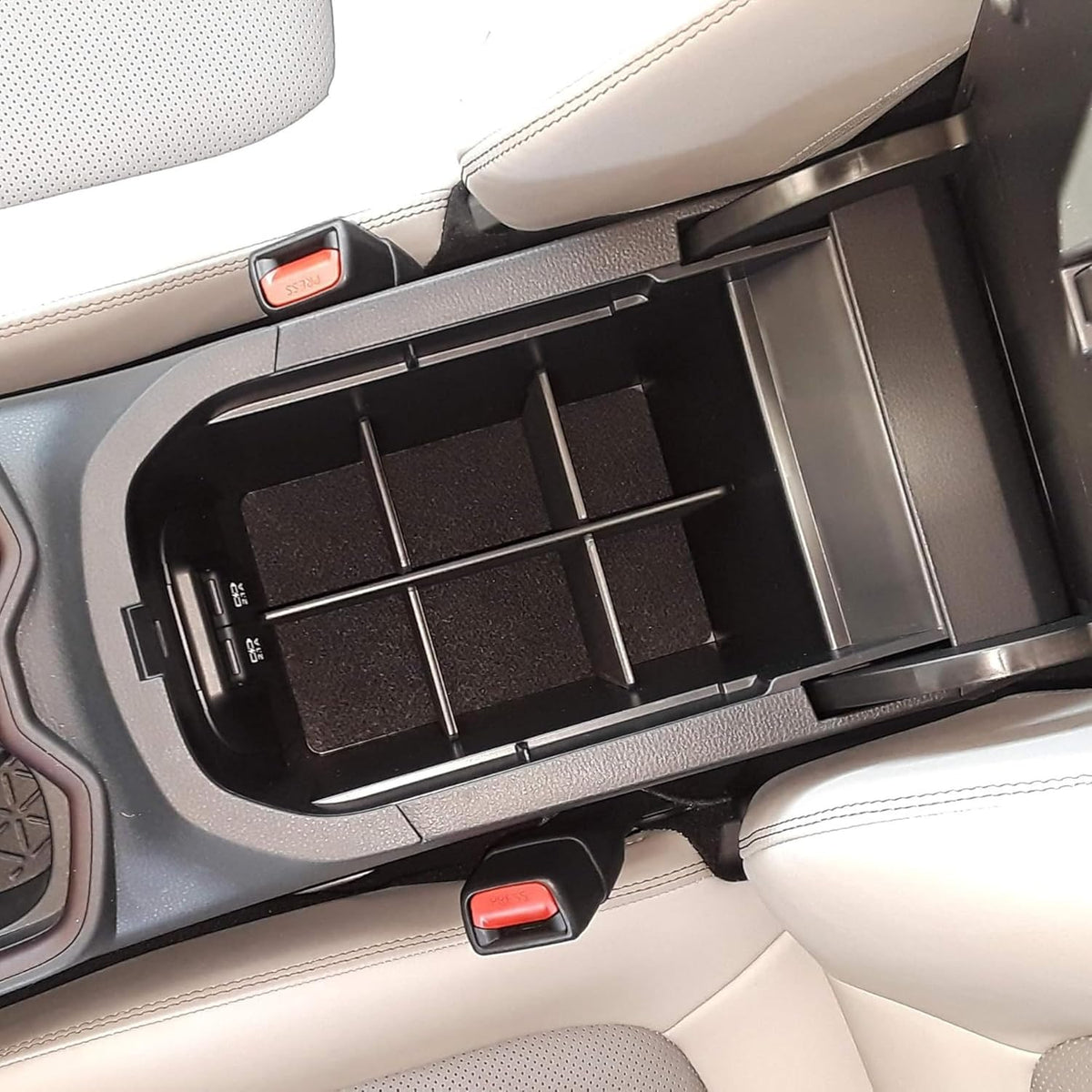 Vehicle OCD - Center Console Organizer for Toyota RAV4 (2019-2025) - Made in USA - SLX158