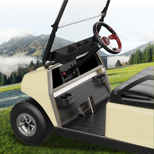 10L0L Club Car Cup Holder Kit Dual for Club Car DS 1993-Up Models Gas & Electric Golf Cart OEM#1016811 101708301 (2PCS/Pack)
