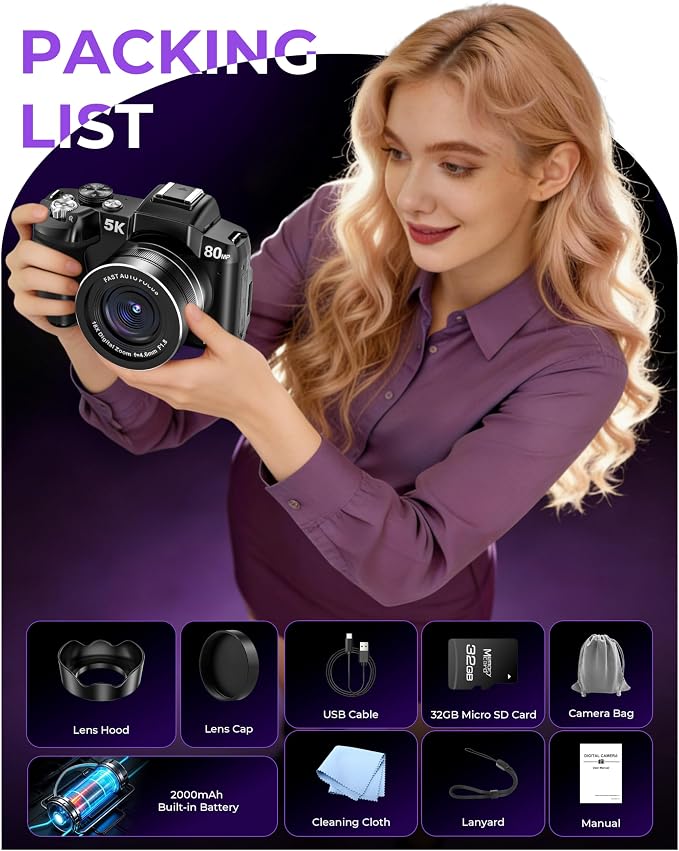 5K Digital Cameras for Photography