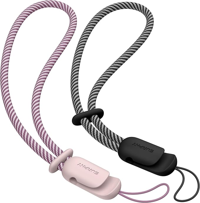 SURPHY 2 Pack Phone Lanyard for Cellphone Case, Phone Wrist Strap for Case