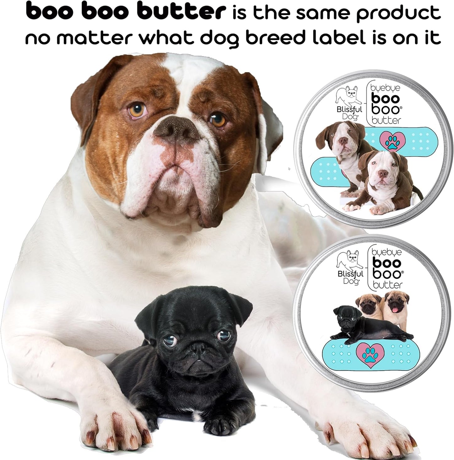 The Blissful Dog 8 oz TIN Rhodesian Ridgeback Booboo Butter