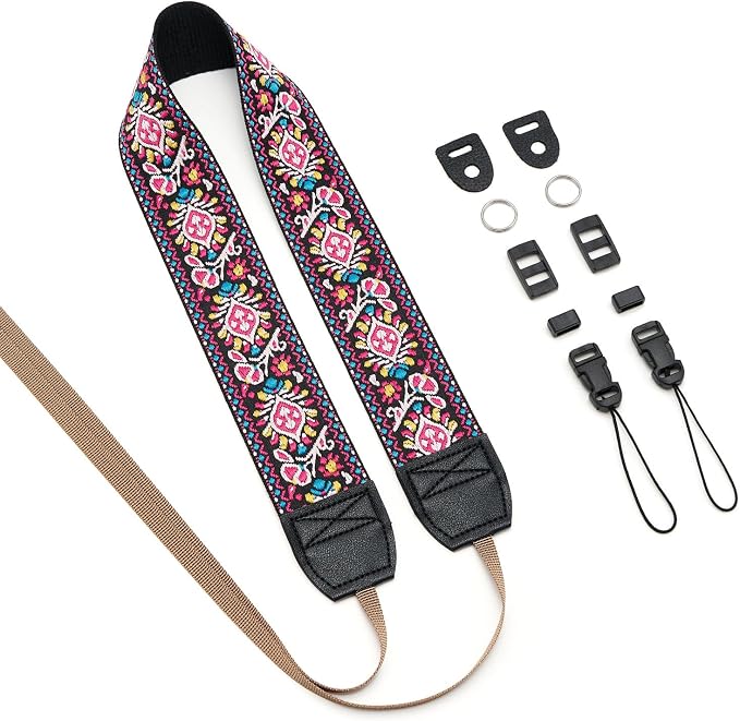 ZOOEASS Camera Strap for DSLP and Mirrorless Digital Camera, Neck Strap