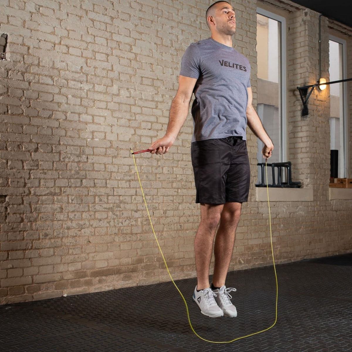 Velites - Fire 2.0 CrossFit® Jump Rope - Includes Carry Bag for Single & Double Unders