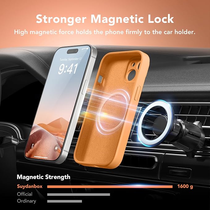 Magnetic for iPhone 15 Case, Compatible