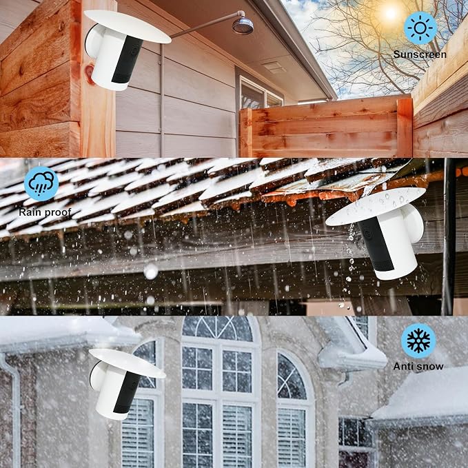 2Pack Sun Rain Shade Camera Cover Compatible