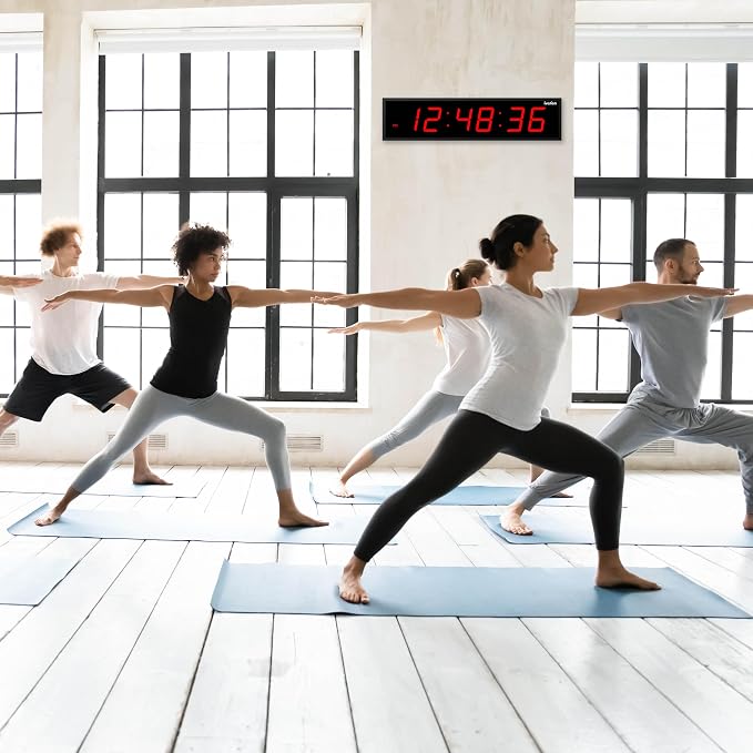 Ivation Oversized Large Digital Wall Clock