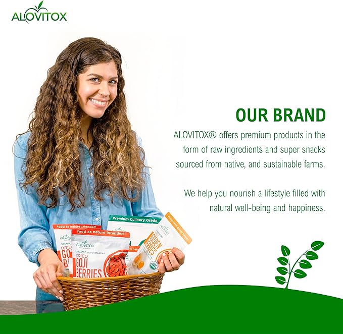 Alovitox Bee Pollen Granules 8 Oz | 100% Pure, Organic Bee Pollen for Bearded Dragons | Superfood Packed Bee Pollen Organic with Antioxidant, Protein, Vitamin & More | Nutritional Yeast & Gluten Free