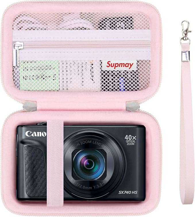 Hard Carrying Case for Canon PowerShot SX740 HS/ SX730 HS/ SX720 HS/ SX620 HS/