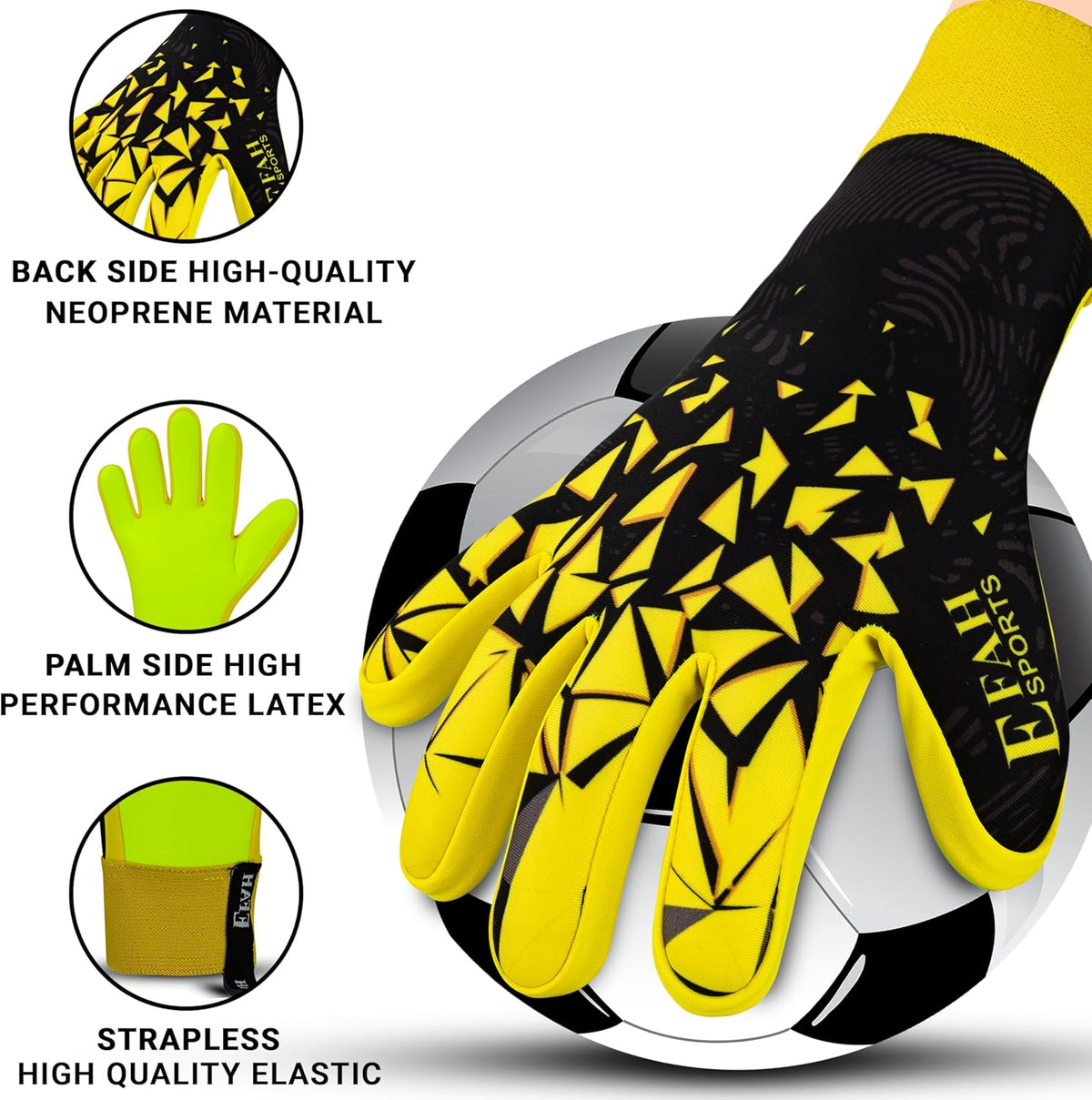 Regine Switzerland Soccer Goalkeeper Gloves - Professional Grip Protection for Kids & Adults