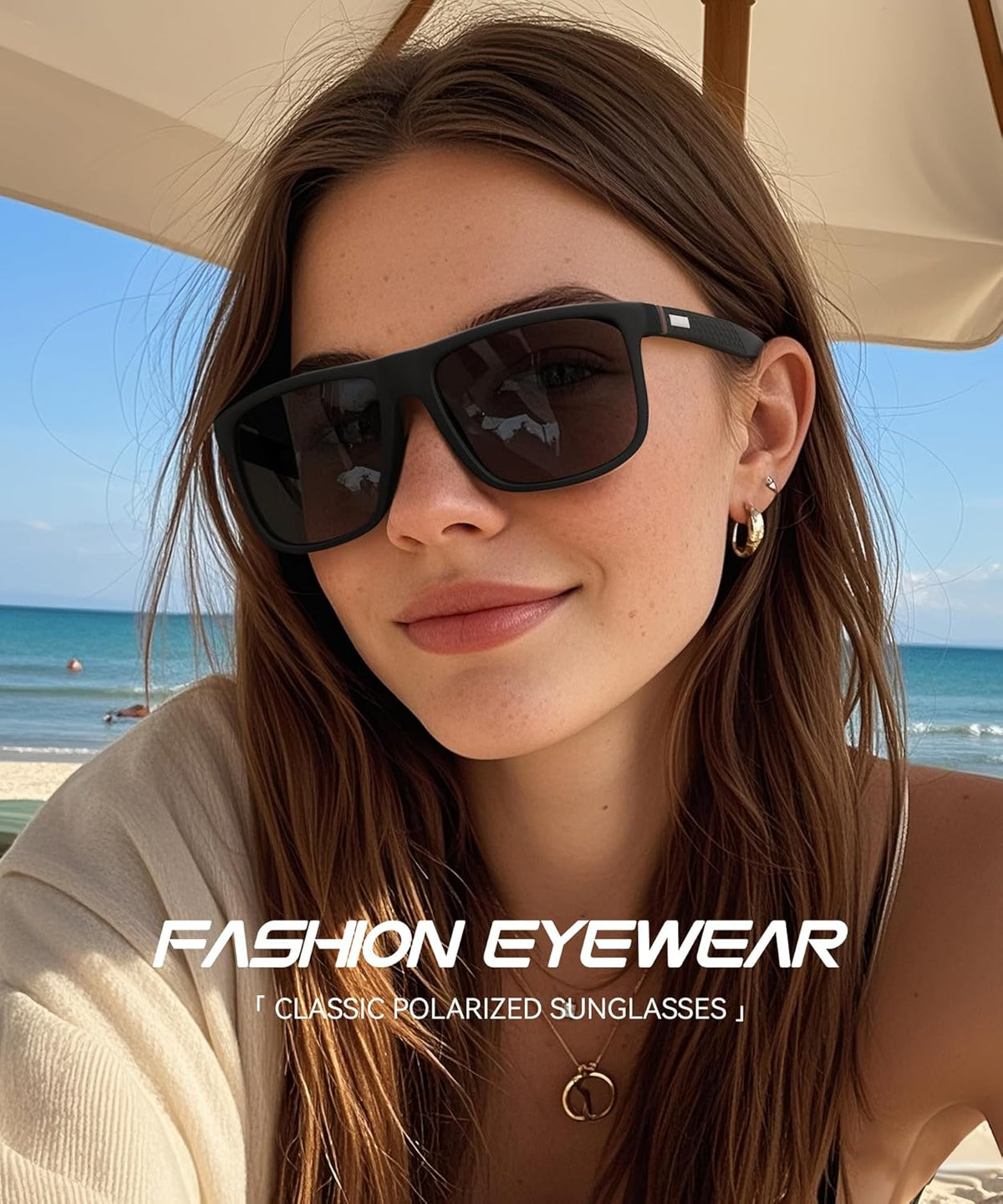 Perfectmiaoxuan Polarized Sunglasses - Lightweight Frame with HD Pilot Lenses | Ideal for Golf, Driving, Fishing, Travel