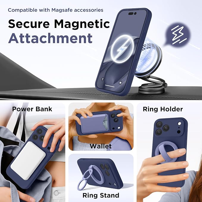 GolbinBox Magnetic for iPhone 17 Pro Max Case, Compatible