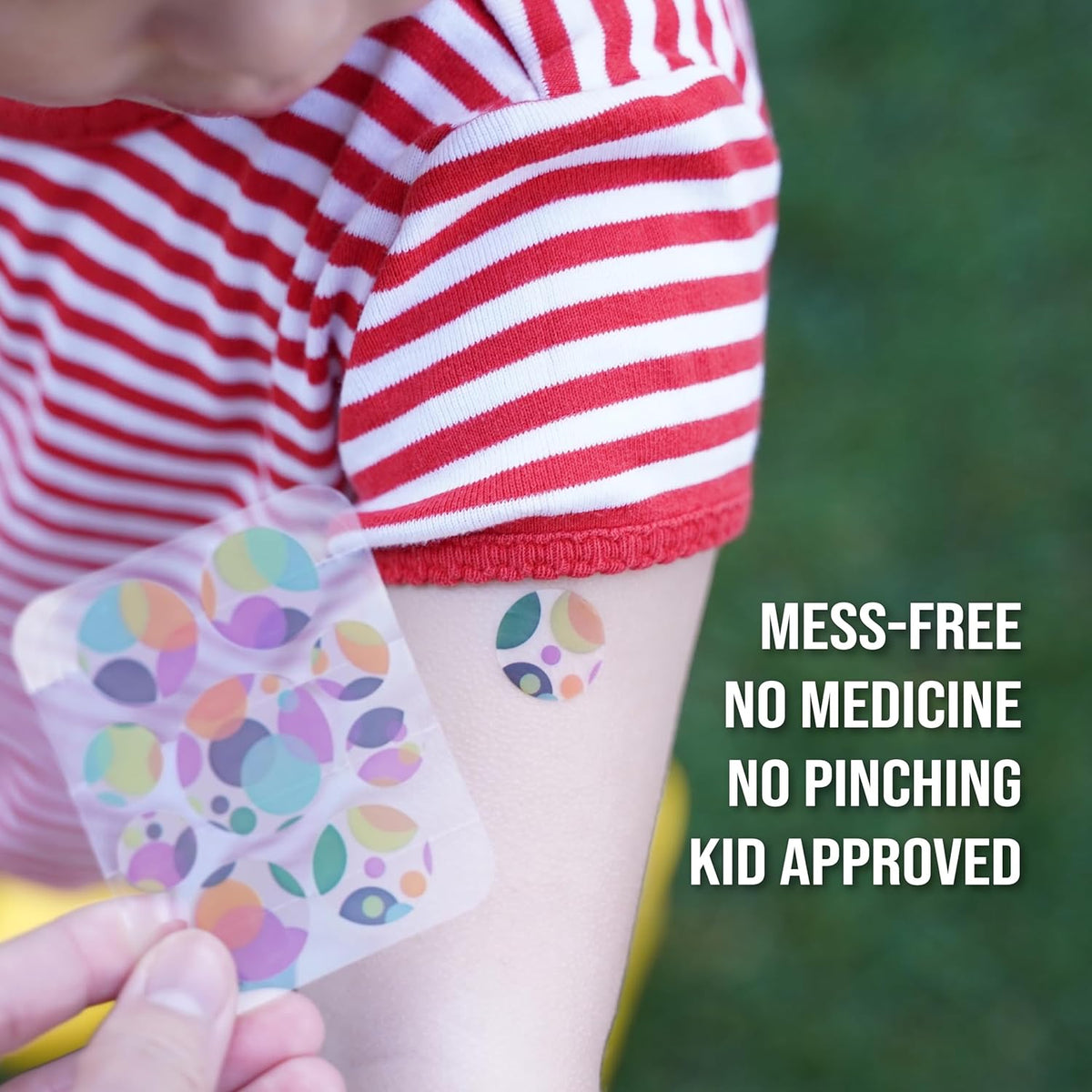 Quitch Mosquito Bite Relief Patch - Effective Anti-Itch Treatment for Kids | Travel & Camping Essential