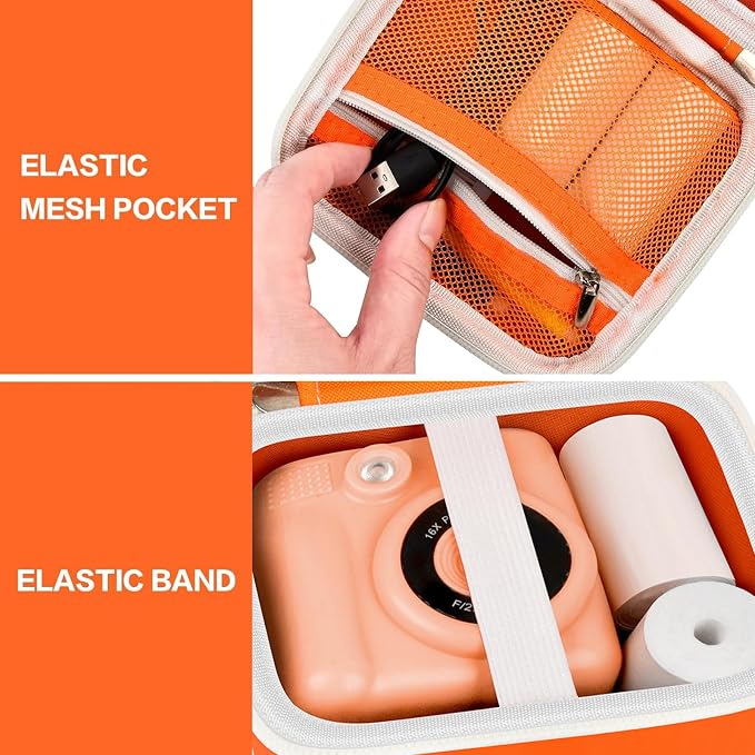 PAIYULE Kids Instant Print Camera Case Compatible