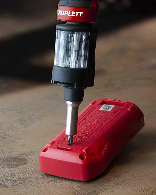 Triplett TPAL-X Professional Autoloader 12-in-1 Multi-Bit Ratcheting Screwdriver