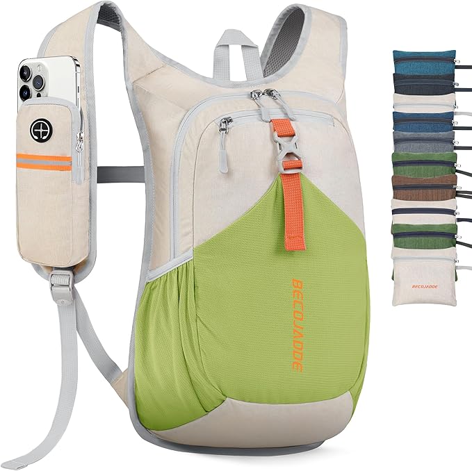 BECOJADDE 15L Small Hiking Backpack