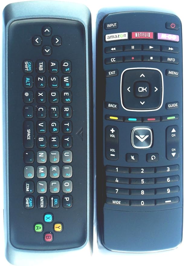 New Smart TV QWERTY Dual Side Keyboard Remote Control for XVT323SV XVT373SV XVT423SV XVT473SV XVT553SV -This is Original Remote, do not Need Any Program, only Put into Battery can Work