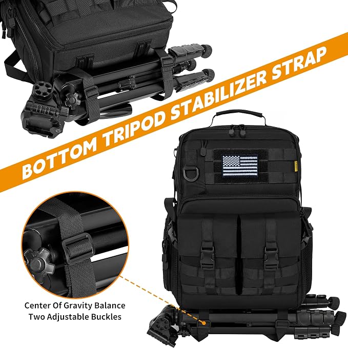 TORIBIO Camera Backpack for DSLR/SLR/Mirrorless Photography Camera,