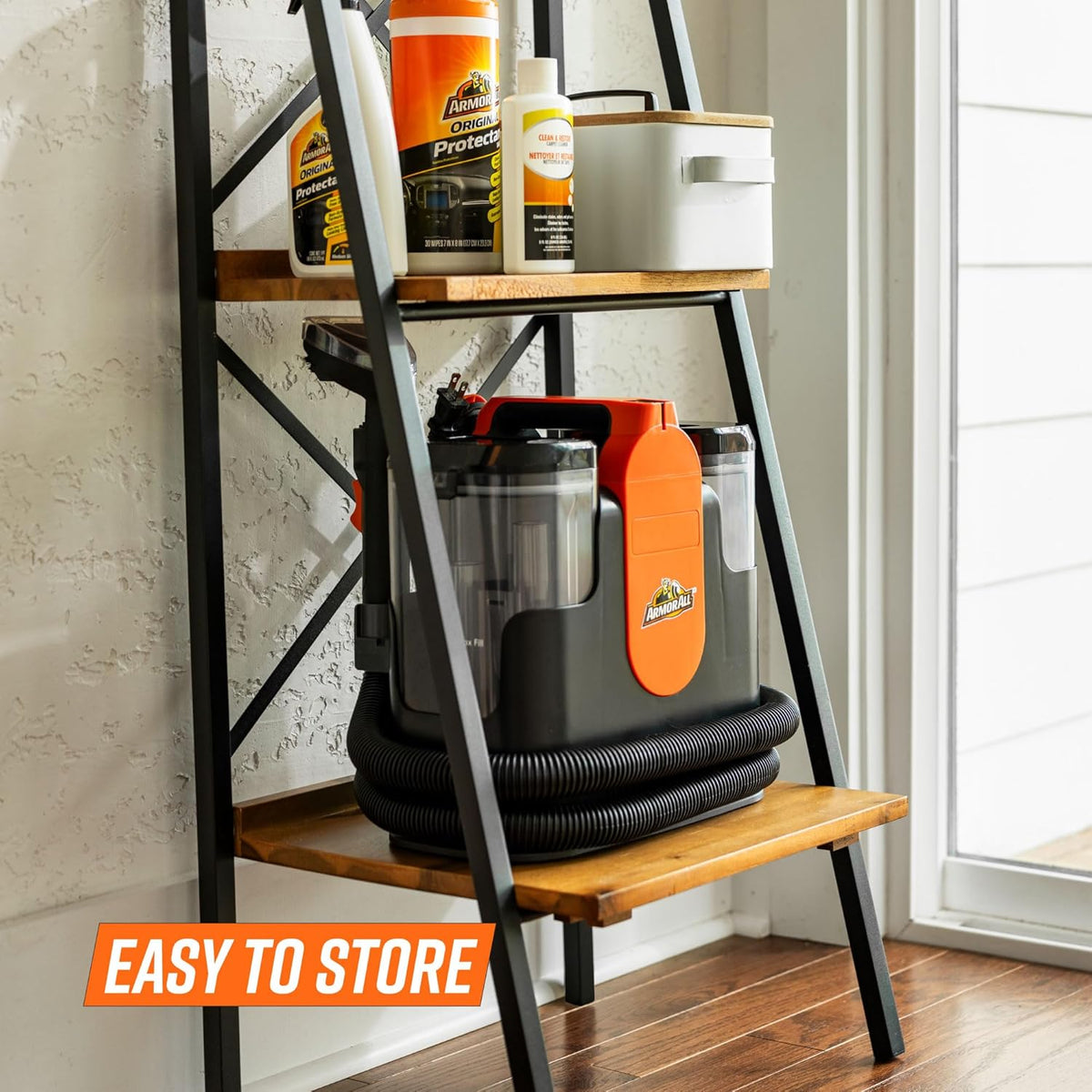 Armor All SCC301 0901 Upholstery & Carpet Cleaner, Car and Auto Detailer with Tools for Pets, Area Rugs and Couches