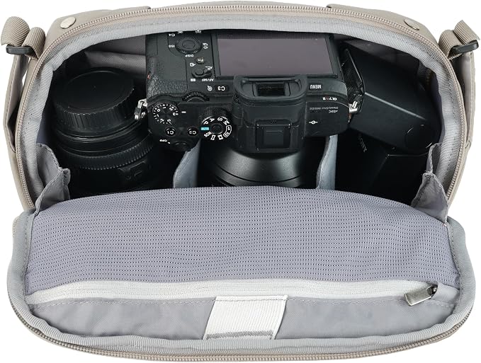 VANGUARD VEO Metro S4L Camera & Everyday Shoulder Bag – Fits Mirrorless/DSLR +