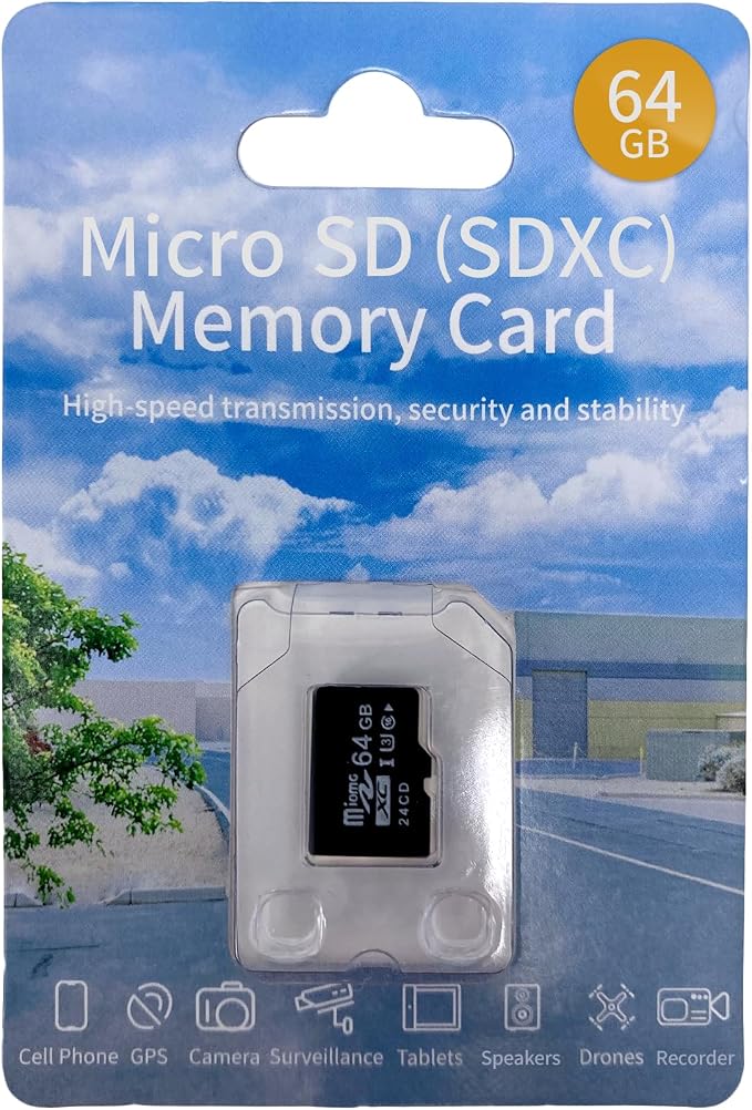 Vital Tech 64GB Micro SD Card