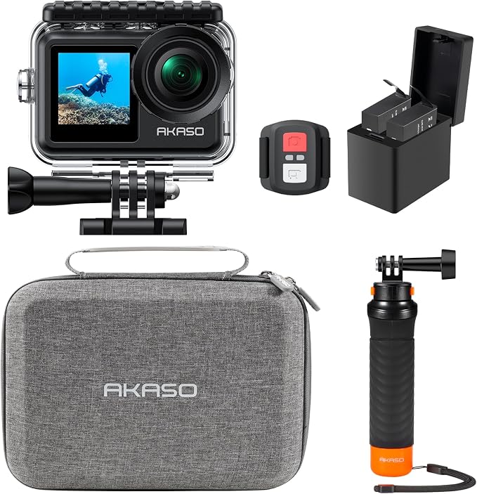 AKASO Brave 7 LE 4K30FPS 20MP WiFi Action Camera