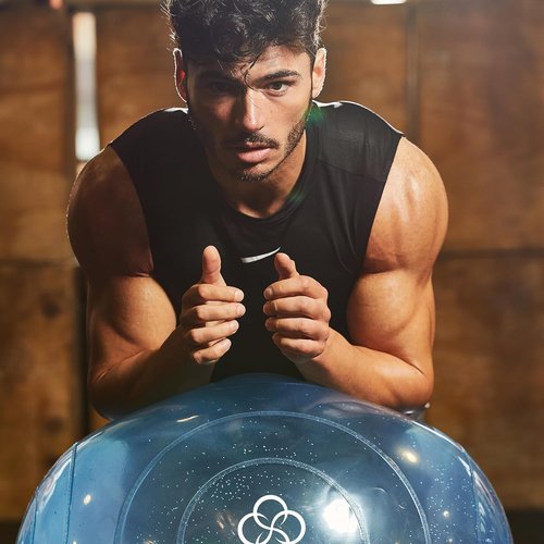 BOSU® Ballast® 65CM Exercise Ball - Durable, Made in the USA for Optimal Stability and Balance