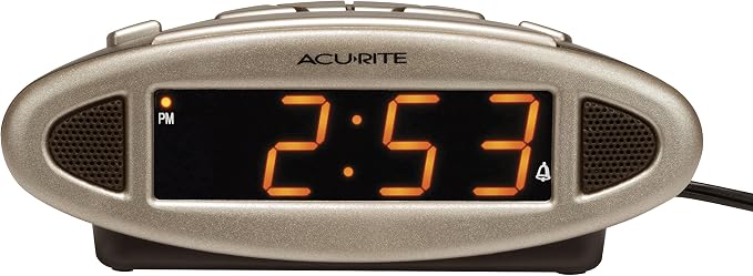 AcuRite 13027A Intelli-Time Digital Alarm Clock
