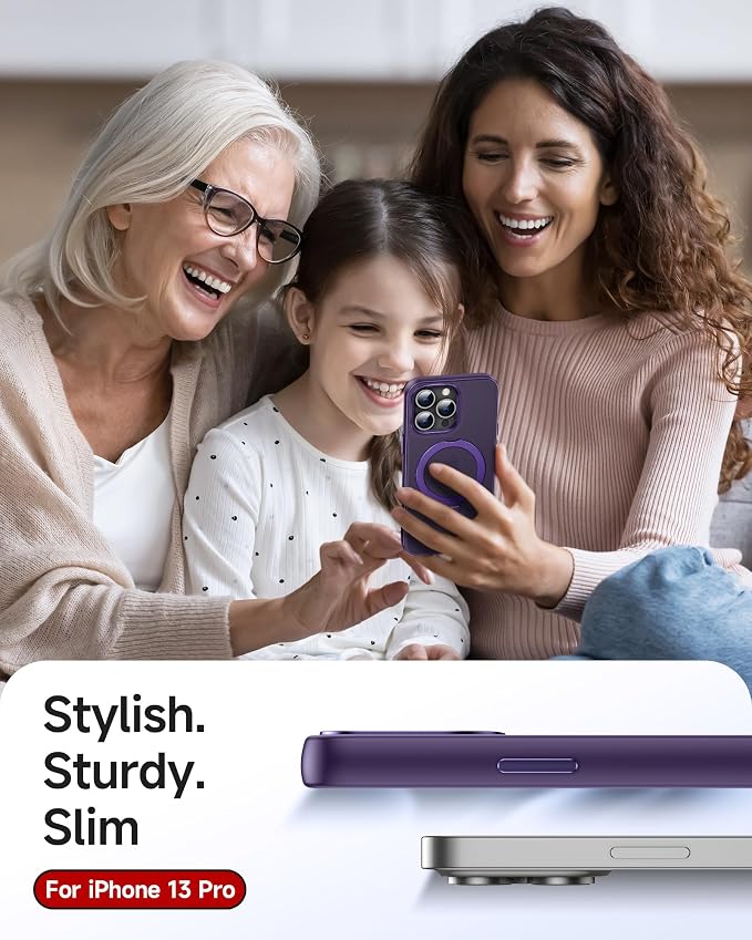 LeYi for iPhone-13-Pro Phone Case for MagSafe :