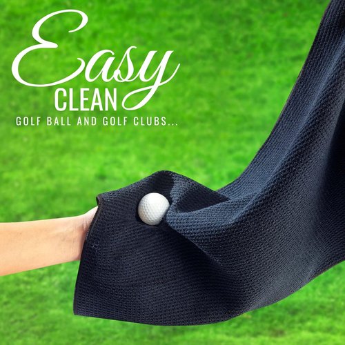 CybGene Poppy Golf Towel, Poppy Gifts on Father‘s Day, 15.8 x 23.6 inches Microfiber Golf Towel for Golf Bags
