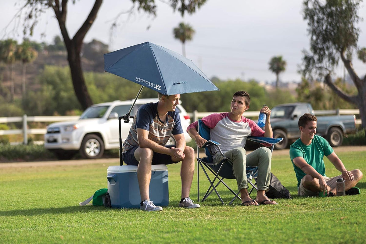 Sport-Brella Versa-Brella XL - Versatile All-Position Umbrella with Clamp | Midnight Blue