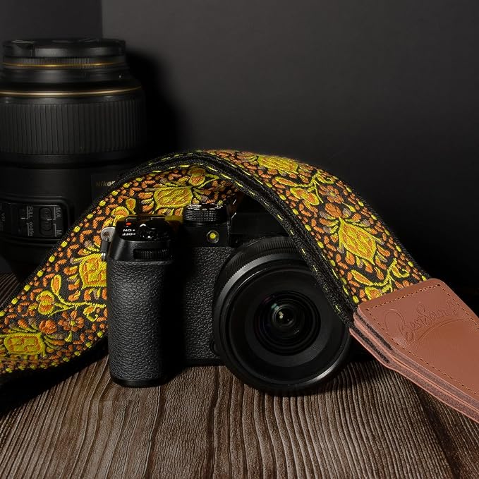 Camera Strap, Jacquard Weave 2" Shoulder Neck Straps