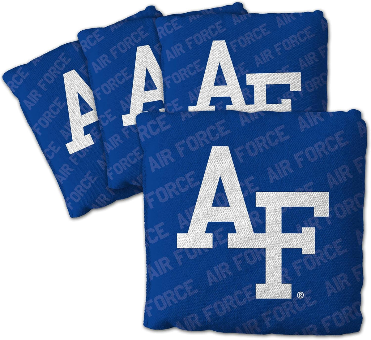 YouTheFan NCAA Cornhole Bags Set of 4 - All Weather Regulation 6” x 6” - 16oz Weight - Made in USA