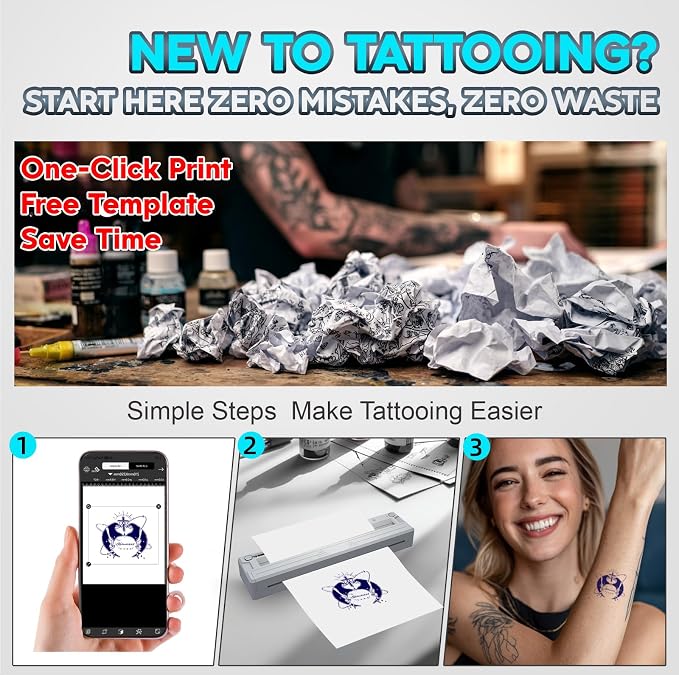 New Tattoo Stencil Printer