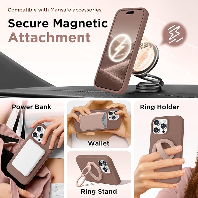 GolbinBox Magnetic for iPhone 16 Pro Max Case, Compatible
