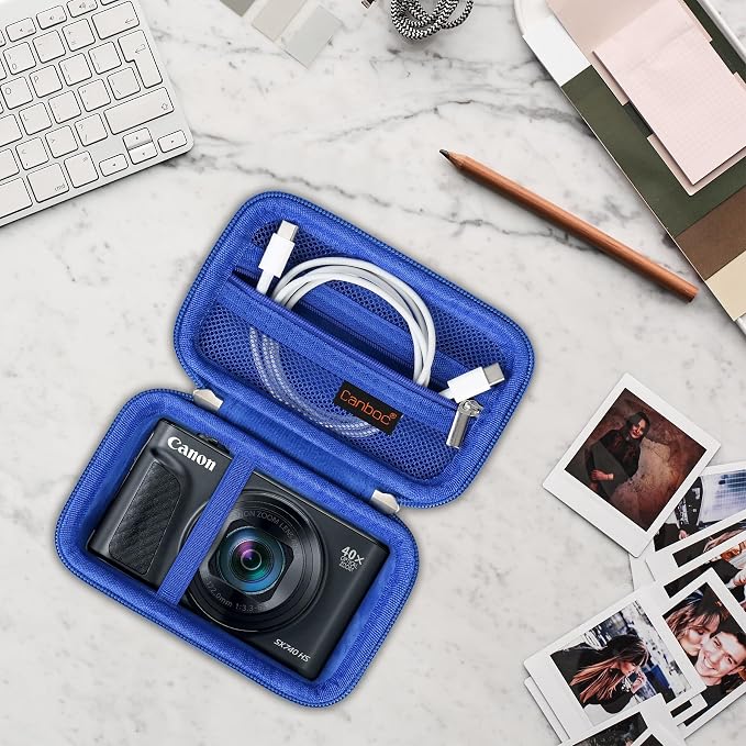 Canboc Carrying Case for Canon PowerShot SX740/ SX730/ SX720/ SX620/ G7X Mark