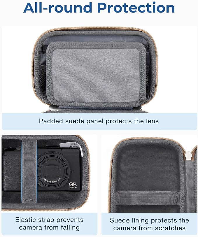 BAGSMART Digital Camera Case, Protective & Lightweight Camera Case