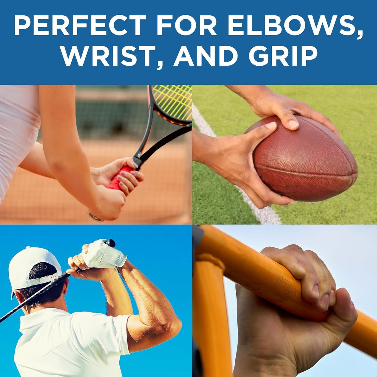 TheraBand FlexBar Resistance Bar - Extra Light Yellow Therapy Bar for Wrist & Forearm Exercises