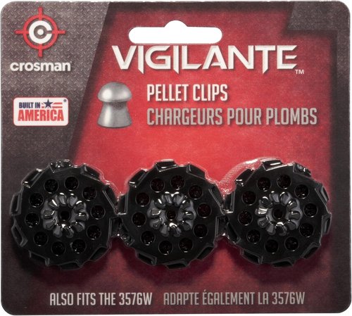 Crosman 407T Rotary Magazine - 10-Round Replacement Pack (3 Count) for Airguns