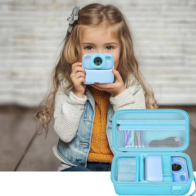 Leayjeen Kids Camera Case Compatible