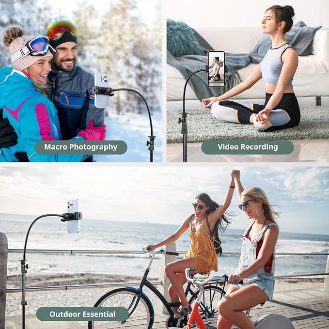 Sensyne 92" Cell Phone Tripod, Selfie Stick Tripod