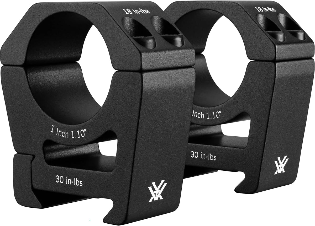 Vortex Sport Riflescope Rings - Picatinny & Weaver Compatible - Lifetime Warranty Included