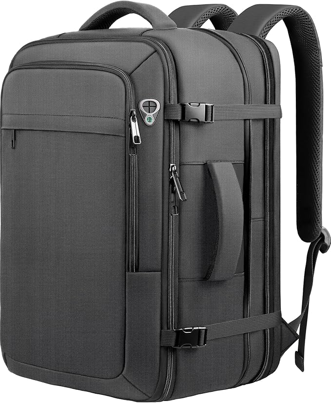 Carry on Backpack, Extra Large 55L Travel Backpack TSA Approved, Expandable